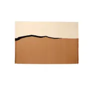 ferm LIVING - Soil Kelim Matta 170x240 Mörk Sand/Off-White