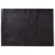 FUHRHOME Rabatterad handgjord matta, &auml;kta l&auml;der,