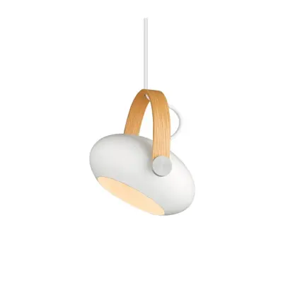 Halo Design D.C  Taklampa Ø18 G9,  Vit / Ek
