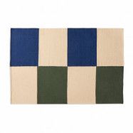 HAY Ethan Cook Flat Works matta 200x300 cm Peach green check