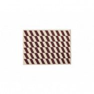HAY - Shift Kelim Matta 140x200 Burgundy