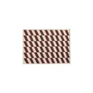 HAY - Shift Kelim Matta 140x200 Burgundy