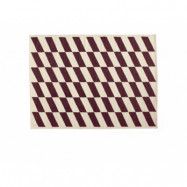 HAY - Shift Kelim Matta 170x240 Burgundy