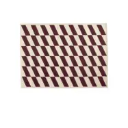 HAY - Shift Kelim Matta 170x240 Burgundy