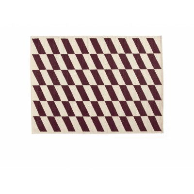 HAY - Shift Kelim Matta 170x240 Burgundy