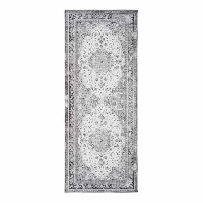 HOUSE NORDIC Havana matta - vit och svart polyester (80x200)