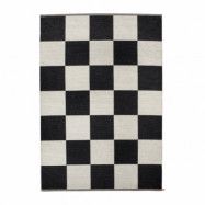 Kasthall Checkerboard Icon matta 200x300 cm Midnight black 554