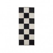 Kasthall Checkerboard Icon matta 85x200 cm Midnight black 554