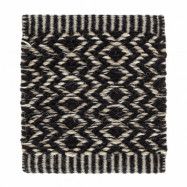 Kasthall Ingrid Icon matta 85x240 cm Black-white
