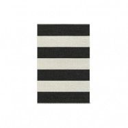 Kasthall Wide Stripe Icon matta Midnight black 554 240x165 cm