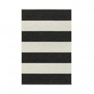 Kasthall Wide Stripe Icon matta Midnight black 554 300x200 cm