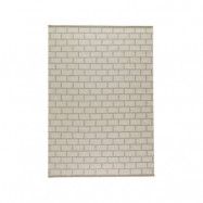 Kateha Brick matta Light grey, 170x240 cm