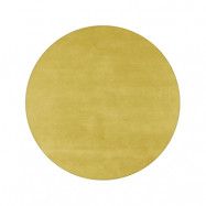 Kateha Sencillo matta rund yellow, 220 cm