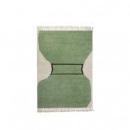 Kateha Silhouette Flossa matta dusty green, 170x240 cm