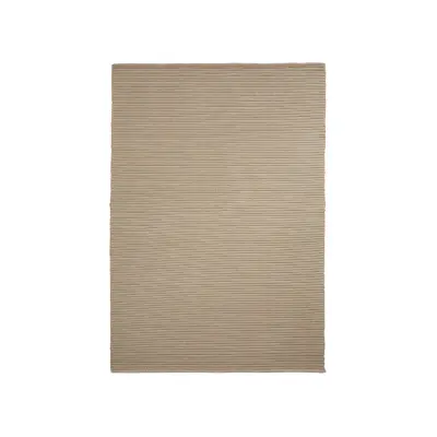 KAVE HOME Ardelia matta, rektangulär - beige syntetfibrer (160x230)