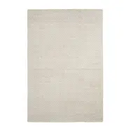 KAVE HOME Calira matta, rektangulär - beige vävd jacquardull (300x200)