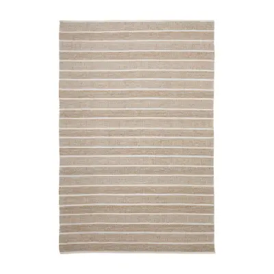 KAVE HOME Desni beige matta 100 % PET 200 x 300 cm