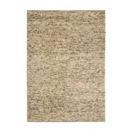 KAVE HOME Elanis matta, rektangulär - flerfärgad boucléull (300x200)