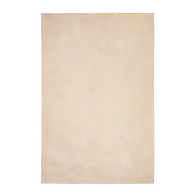 KAVE HOME Empuries matta i vit polyester, 200 x 300 cm