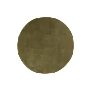 KAVE HOME Empuries matta, rund - gröna syntetfibrer (Ø200)