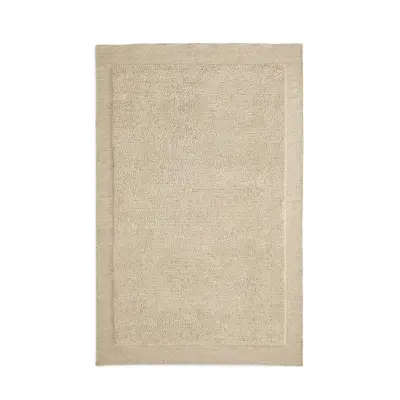 KAVE HOME Marely matta, rektangulär - beige ull (300x200)