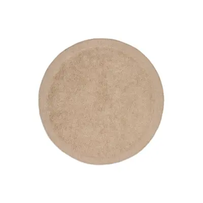KAVE HOME Marely matta, rund - beige ull (Ø200)