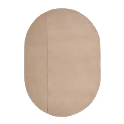 LAFORMA Cosima matta, oval - beige ull