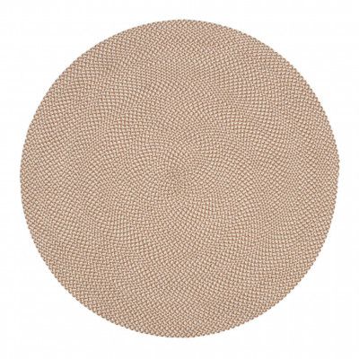 KAVE HOME Rodhe matta, rund - beige 100% PET (Ø150)