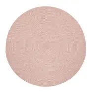 KAVE HOME Rodhe matta, rund - terrakotta polyeten (Ø150)