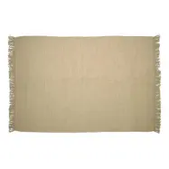 KAVE HOME Siria matta, rektangulär - beige jute (160x230)