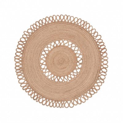 LAFORMA Vicenza matta, rund - naturlig jute