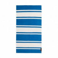 Lexington Organic Striped Cotton matta 170x240 cm Blue-white