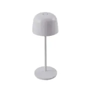 Lindby - Arietty LED-bordslampa, IP65, 27 cm, dimbar, vit