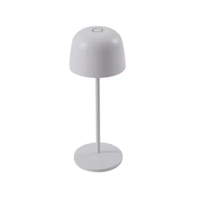 Lindby - Arietty LED-bordslampa, IP65, 27 cm, dimbar, vit