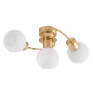 Lindby - Ciala 3 Plafond Brass/Opal