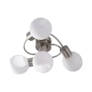 Lindby - Ciala 4 Plafond Nickel/Opal