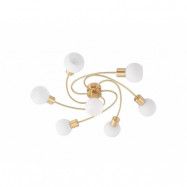 Lindby - Ciala 7 Plafond Brass/Opal