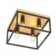 Lindby - Miravi 4 Plafond Gold/Black