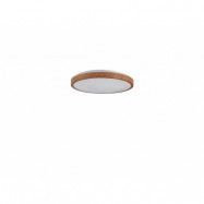 Lindby - Mynte Round LED PlafondØ42,5 Wood/White