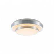 Lindby - Naima Round LED PlafondØ29,5 White/Alu