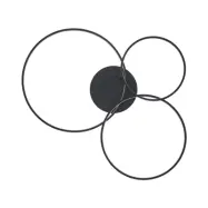 Lindby - Rayk LED PlafondMatt Black