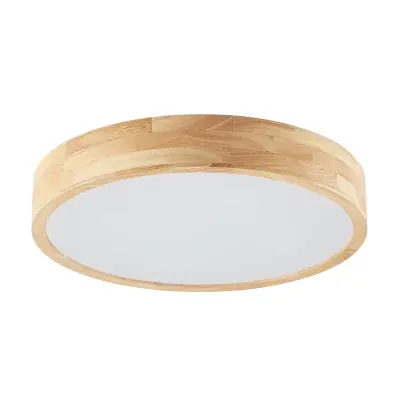 Lindby - Tanju Plafond Ø50 Wood/White