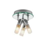 Lindby - Zela 3 Plafond Chrome/White