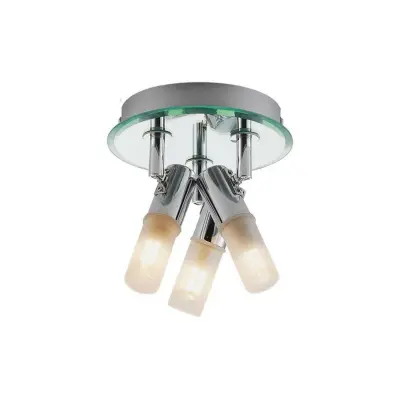 Lindby - Zela 3 Plafond Chrome/White