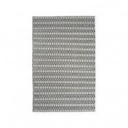 Linie Design Elliot matta white/black, 200x300 cm