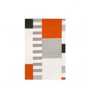 Linie Design Graphic matta orange, 170x240 cm