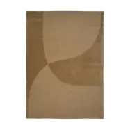 Linie Design Split Plains matta Mustard, 250x350 cm
