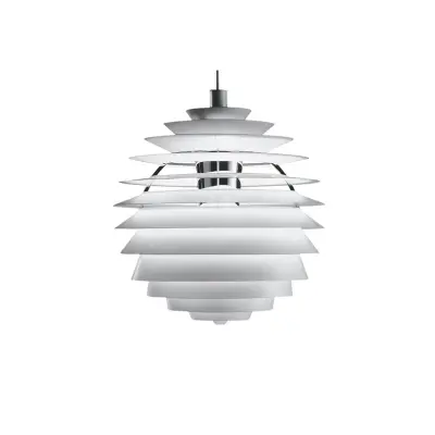 Louis Poulsen - PH Louvre LED-pendellampa, vit, smart