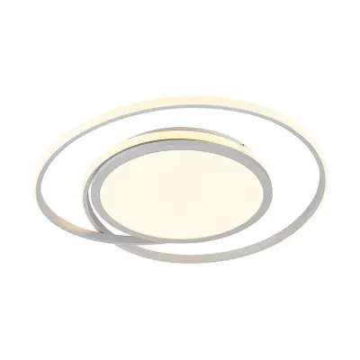 Lucande - Noud Plafond Dim. M Silver