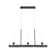 Markslöjd - Dining LED-hänglampa, svart, längd 82 cm, järn, dimbar